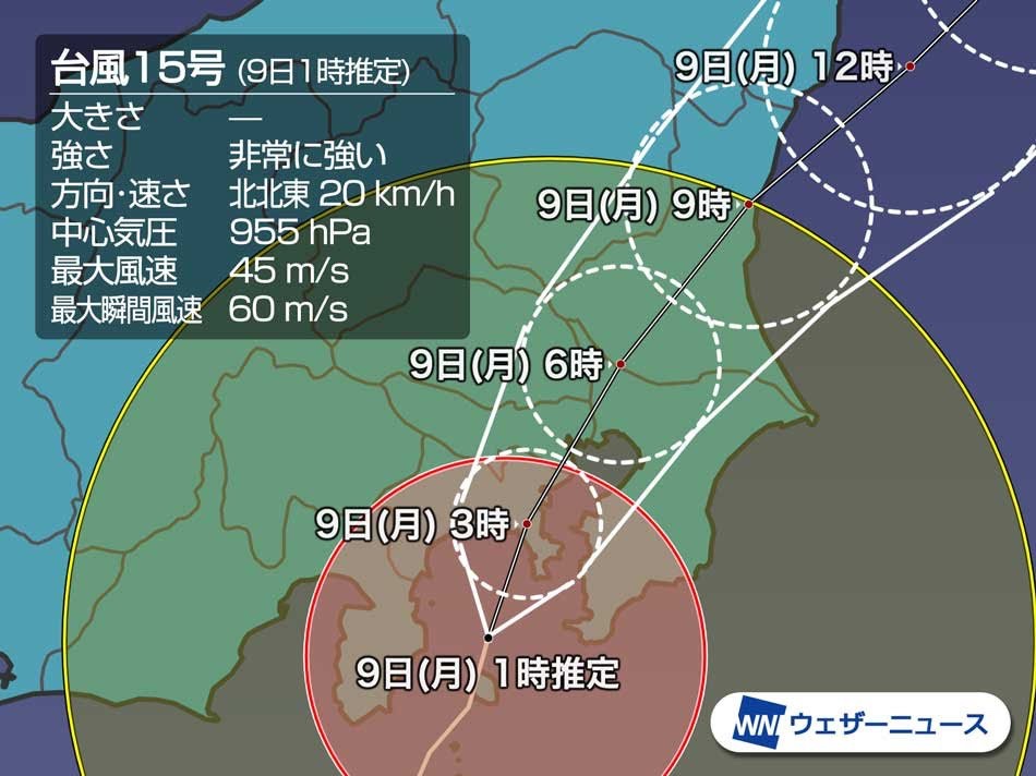 Strong Typhoon Faxai Left Damages In Japanese Capital 英語 海外あれこれ